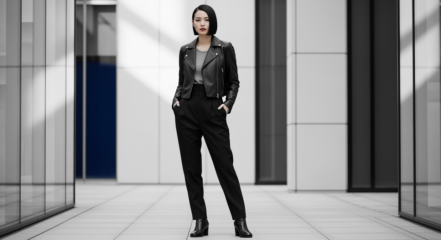 40代｜3ステップで脱・黒頼み！クールタイプの時短着こなし術