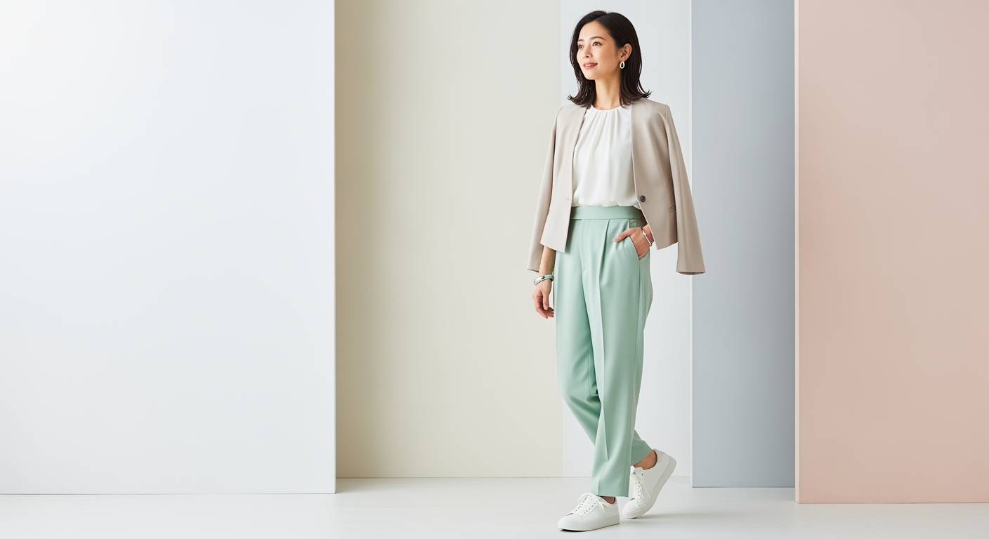 フレッシュタイプ40代が「若作り」に見えない3つの着こなしルール