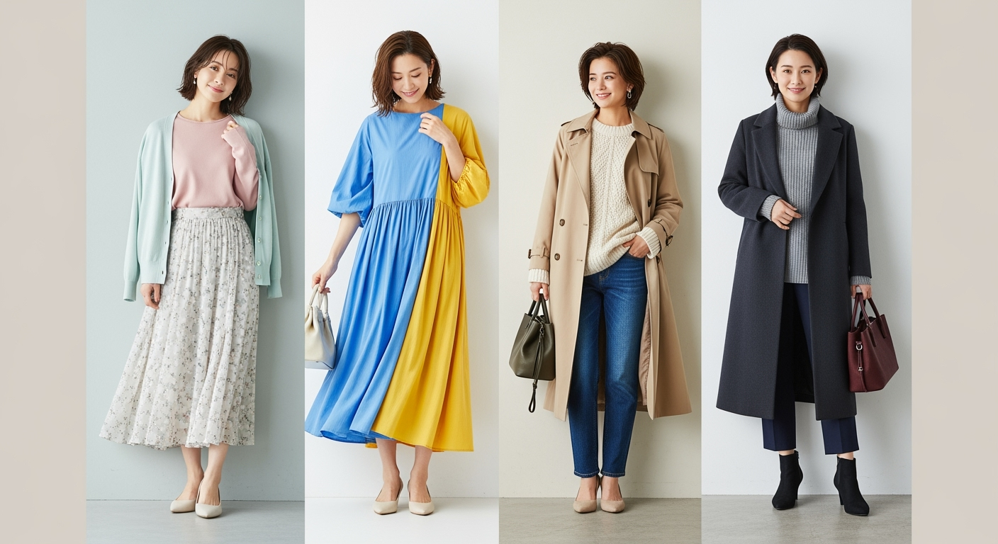 40代のクローゼット整理術｜3つの軸で12アイテムを365日着回すコツ