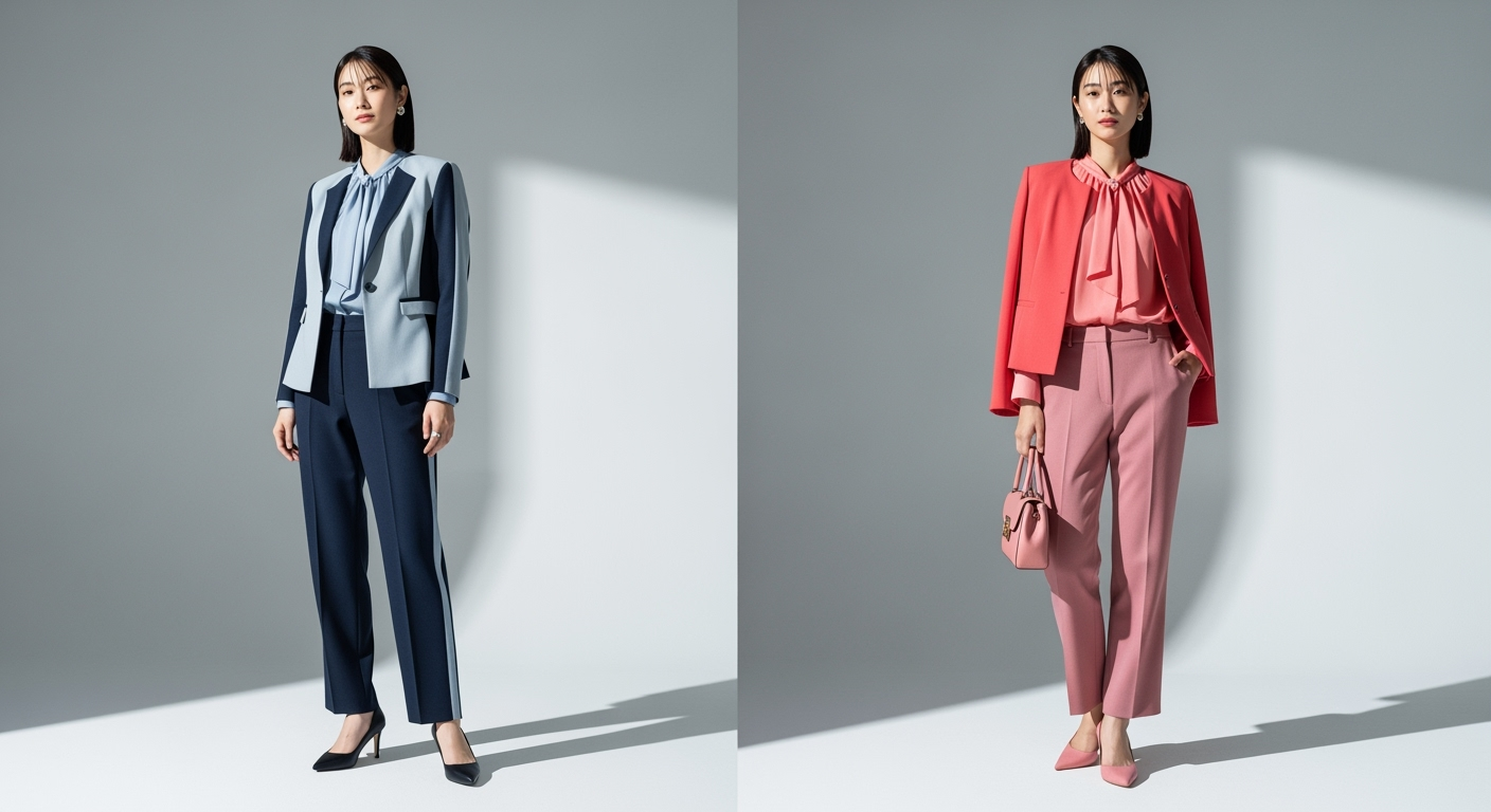 10％の差し色で顔映りが変わる！30代40代の印象アップコーデ術