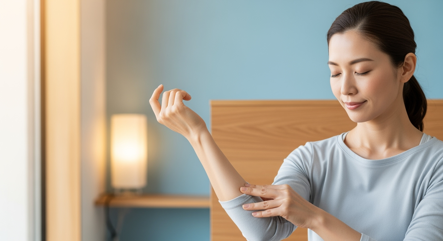 30代・40代の疲れた体に効く！自分の手でできるツボ押し3つの場所と正しい押し方