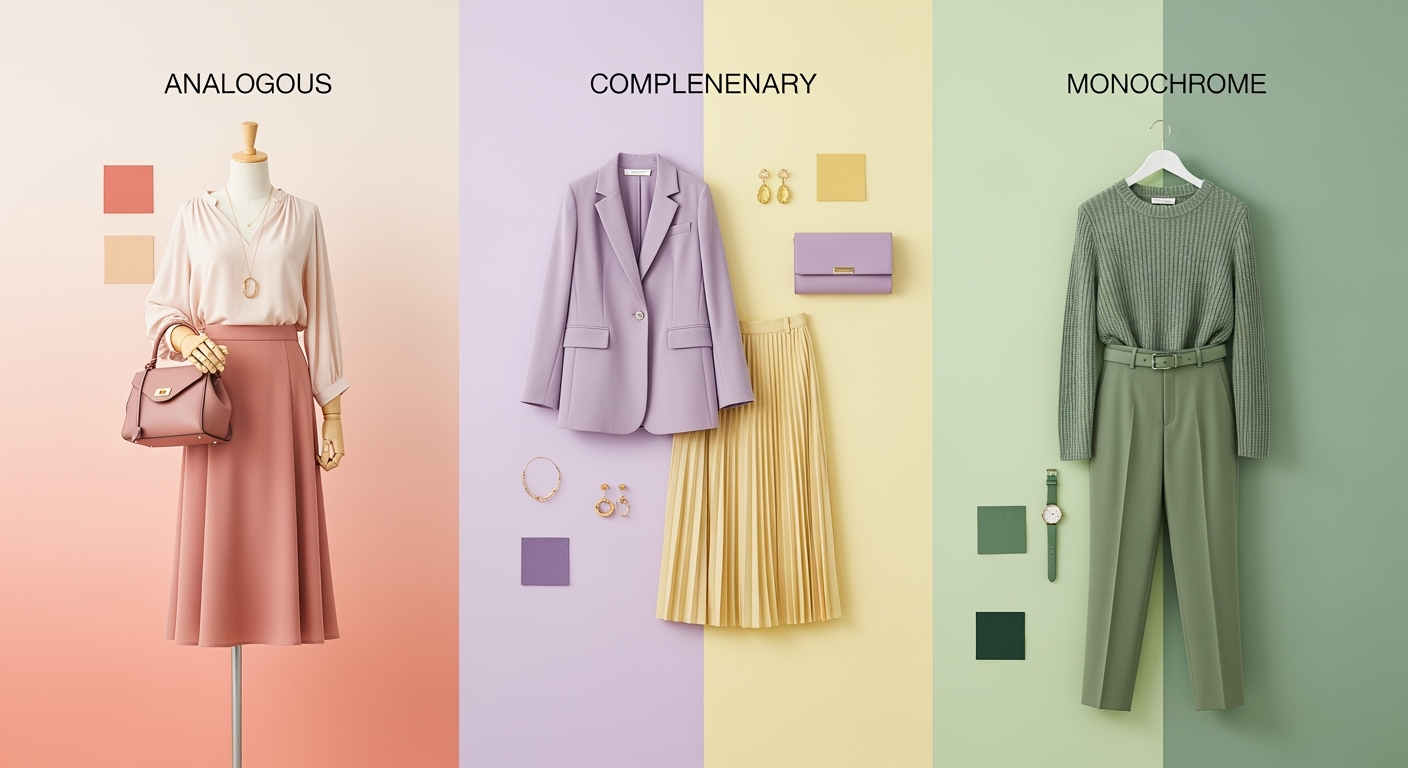 朝のコーデが3分で決まる！40代が知っておきたい「失敗しない色合わせ」の黄金ルール