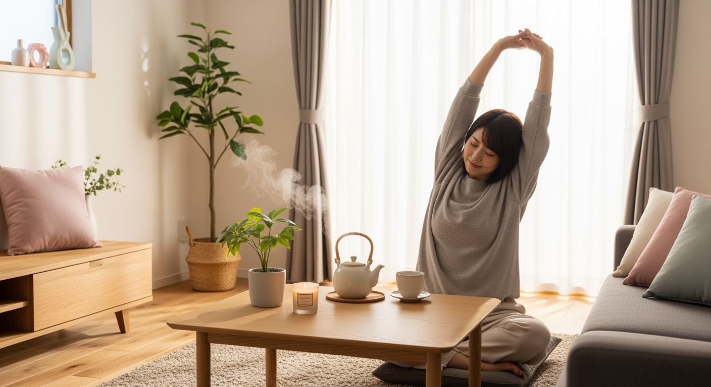 30代40代が実践する「5分でオフモード」帰宅後の切り替え術