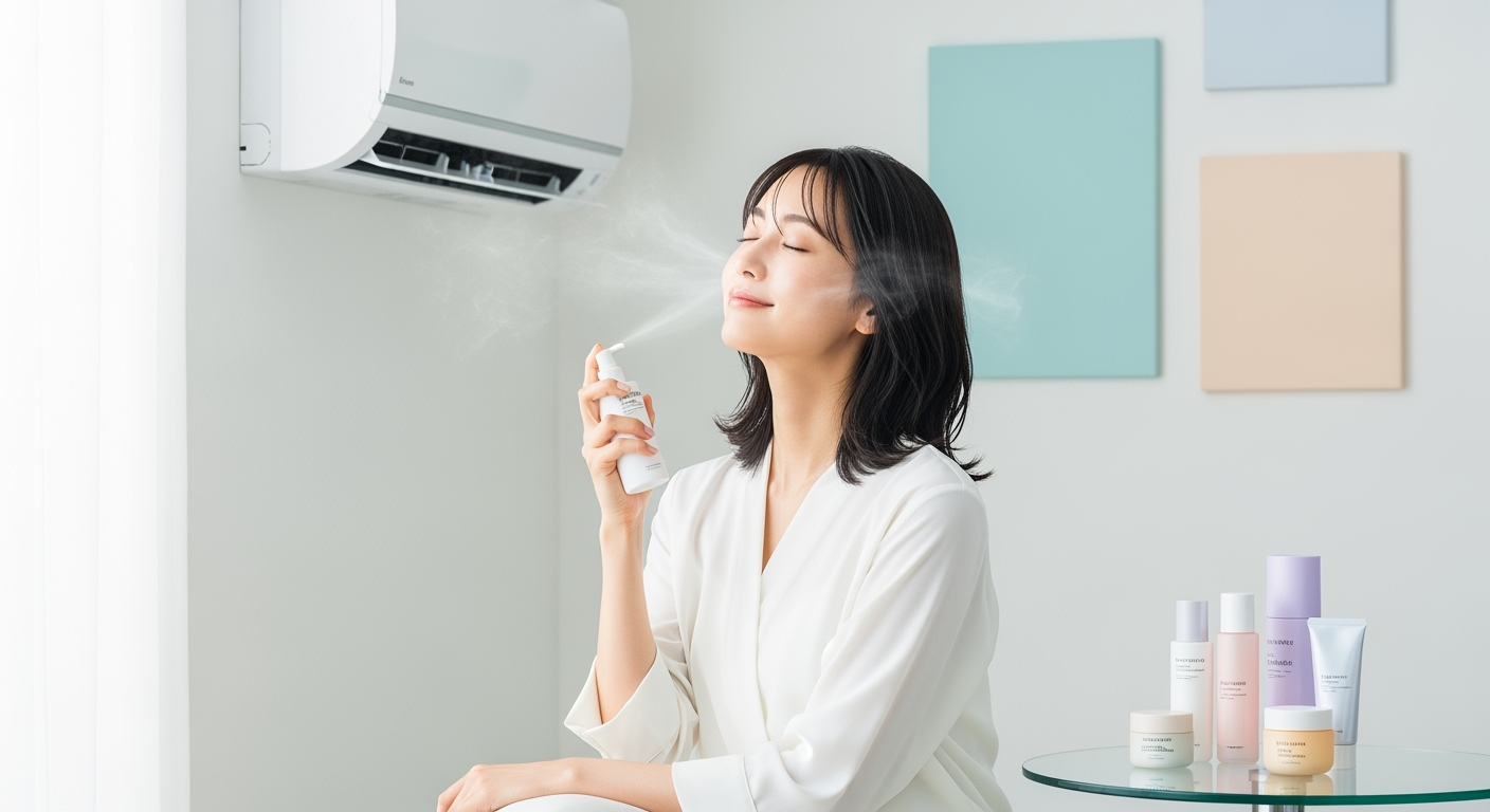 エアコンで乾燥する肌を守る！30代40代の時短保湿テク＆携帯グッズ15選