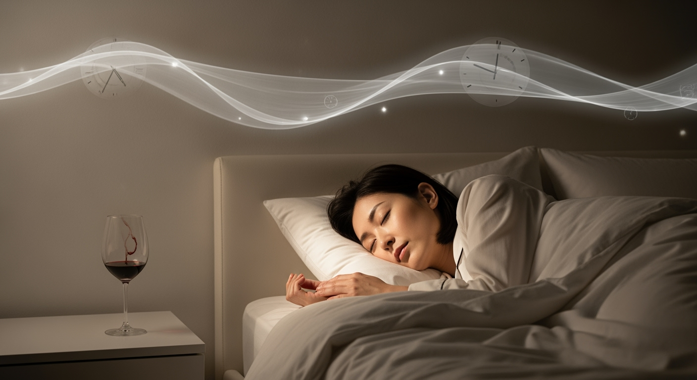 30代・40代の「寝酒」が招く睡眠の落とし穴！中途覚醒が増える本当の理由