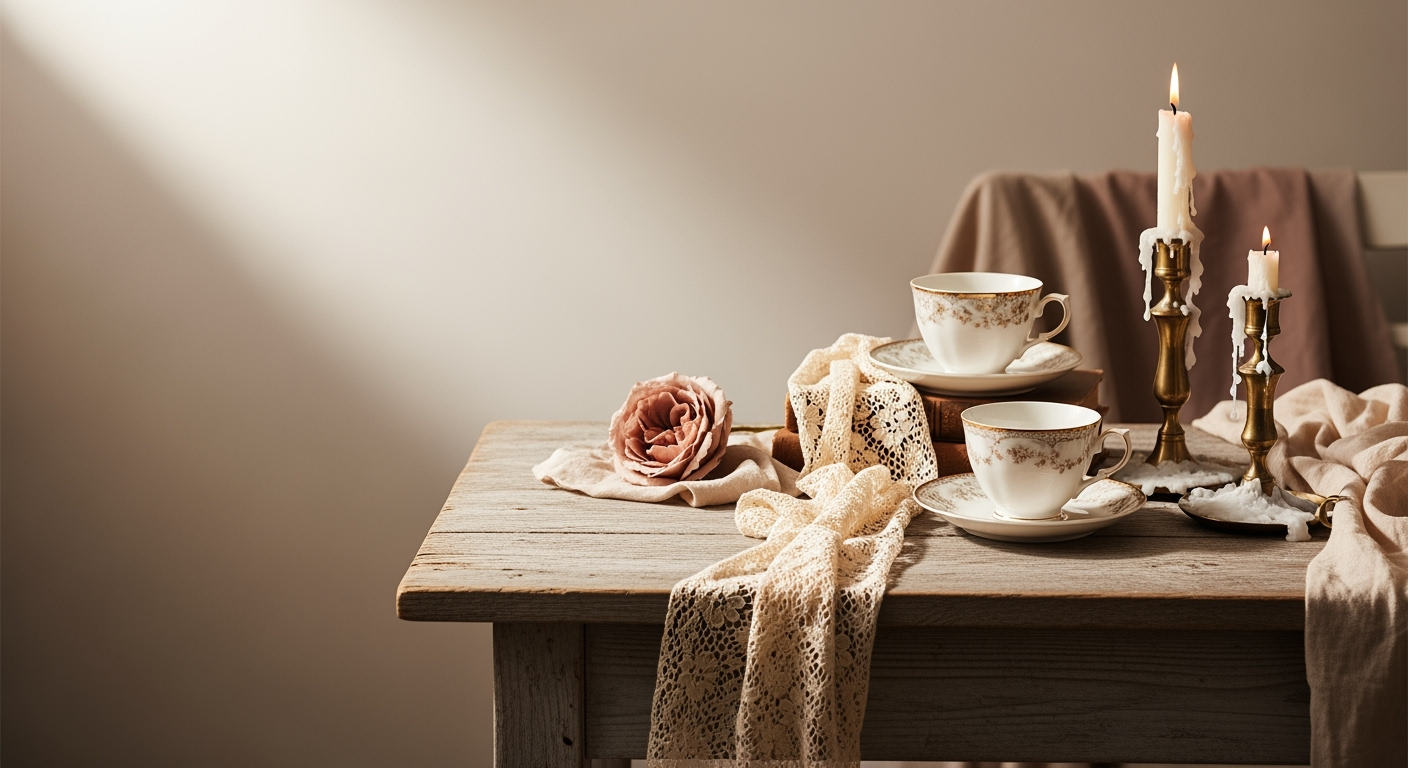 短時間で部屋が激変！3つのコツでモダンな部屋をアンティーク風に変える方法