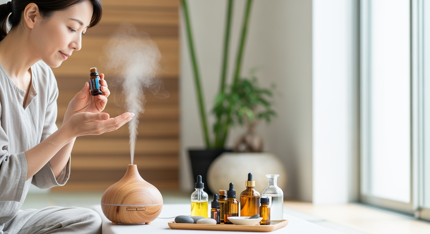 40代から始める科学的アロマ活用術：朝・昼・夜の香りレシピで暮らしを整える方法