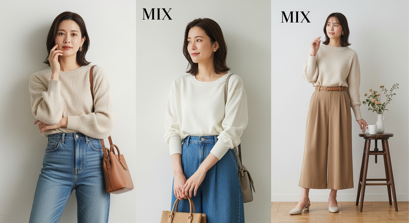 シーン別・アイテム別の応用:今日の予定に“MIX”を寄せる