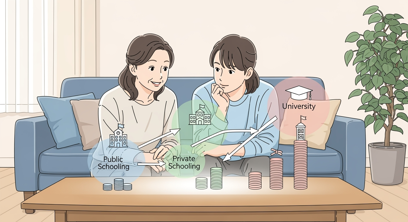 進路別合計のざっくり感覚を持つ
