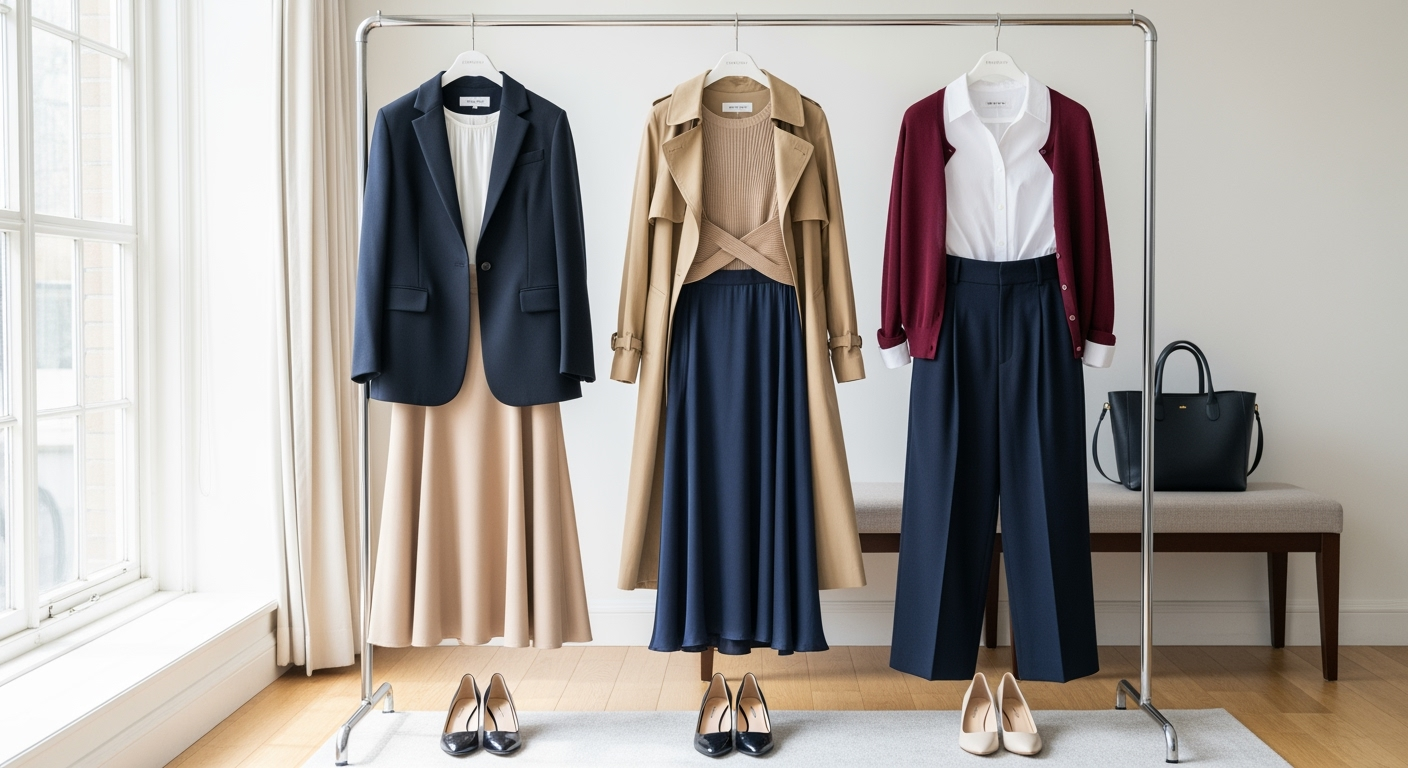 色・素材・シルエットでつくるフレンチシックの骨格