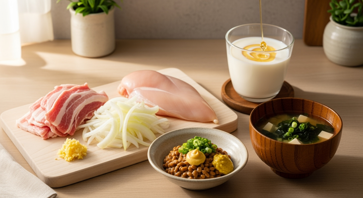 疲れにくい体を作る、私の必須食材