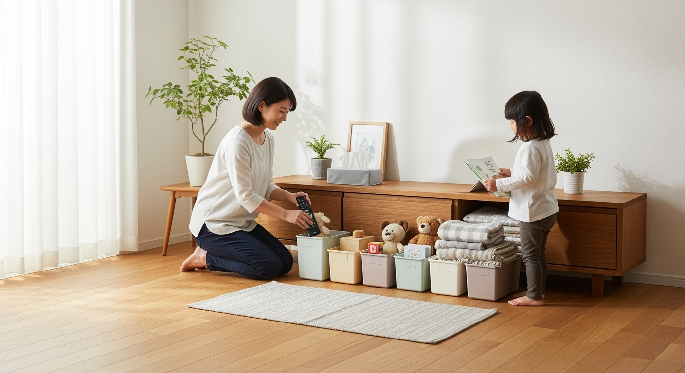 散らからない仕組みづくり