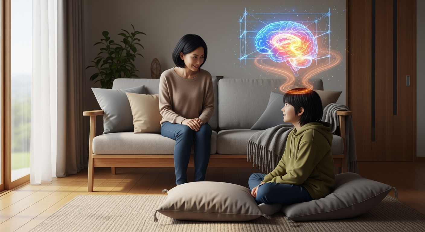 この子の脳みそ、今何が起きてるの?