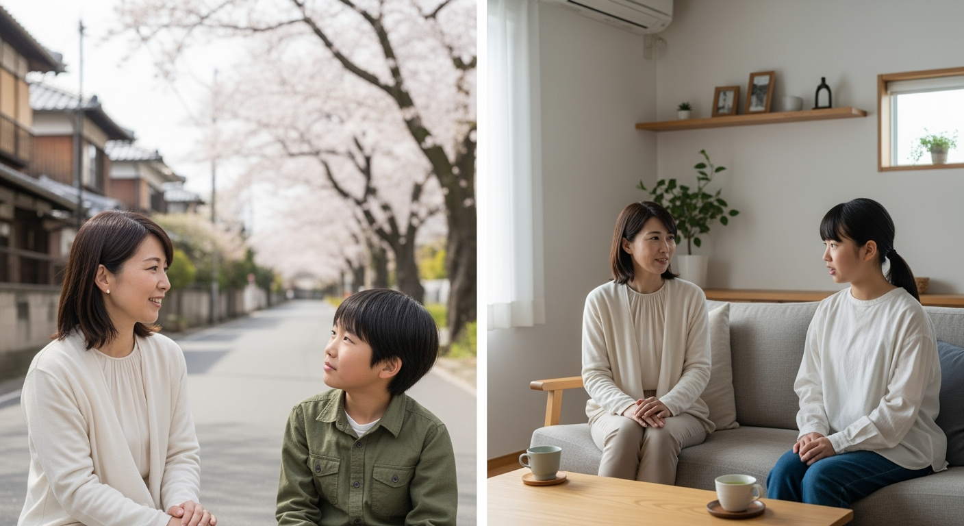 思春期の子との会話、こんな感じでやってます