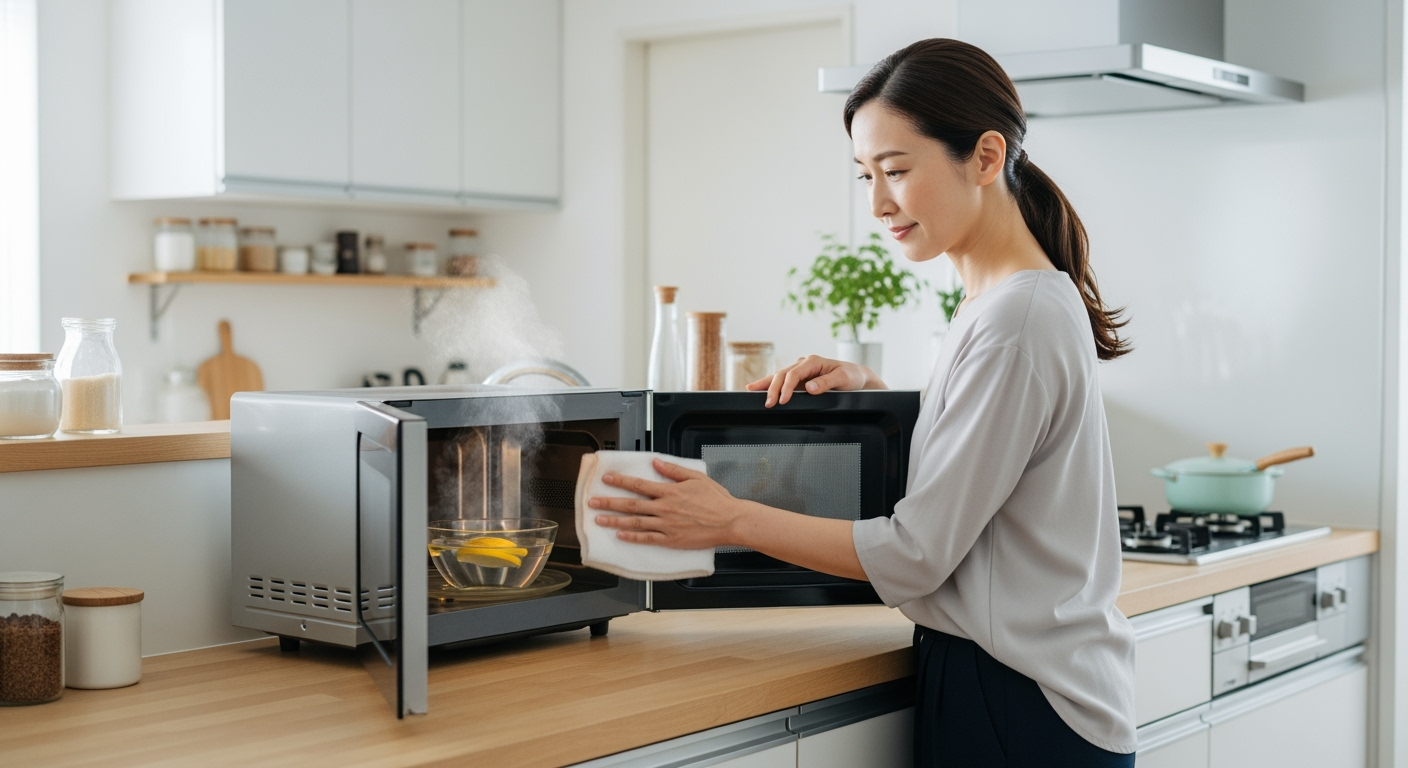 10分で終わる基本の「スチーム掃除」