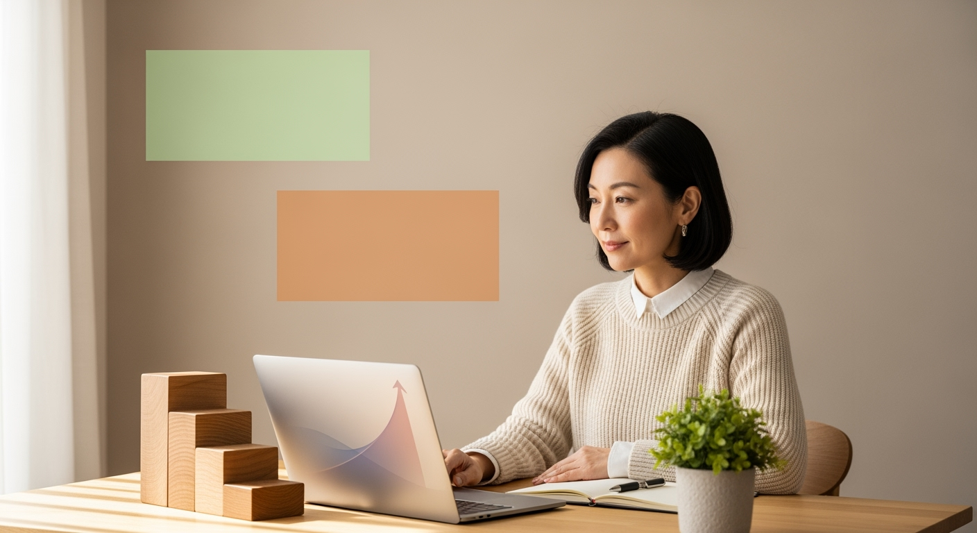 40代女性のリアルに効く「現実解」：小さく始めて、設計で積み上げる