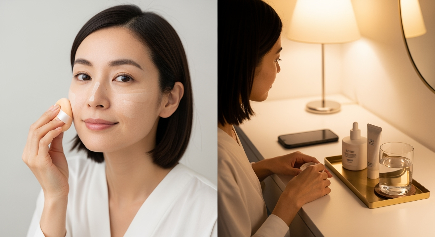 “今すぐ”と“じわじわ”の両立:メイクと生活リズム