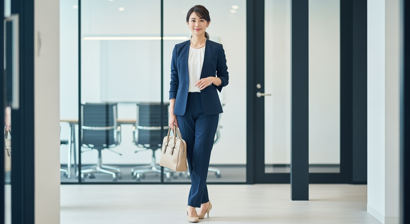 書き出し：営業は数秒で判定される現実と、服装の戦略