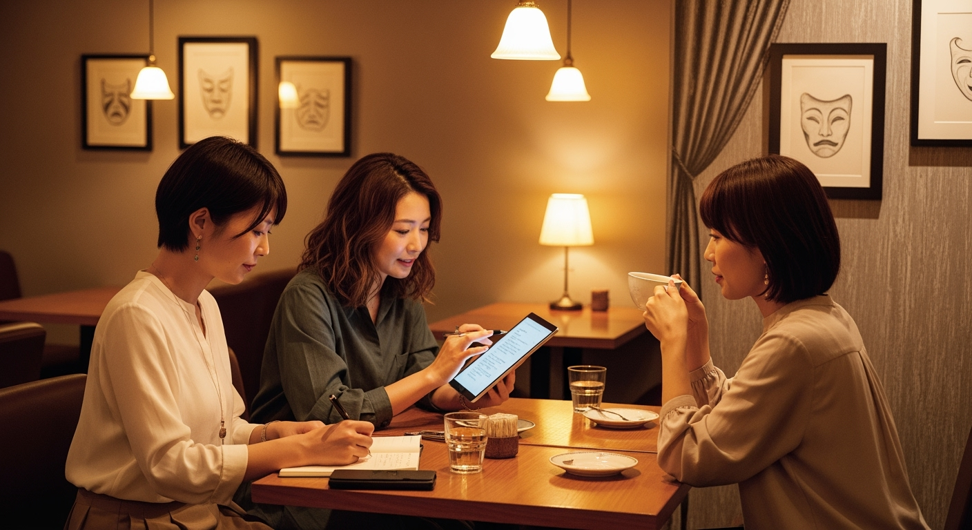 もっと深く味わう:観劇ノートと会話というアフターケア