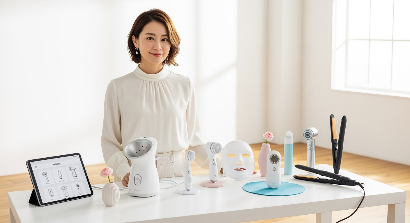 ゆらぎ世代が「買って後悔」する前に！美容家電レンタル6社の料金・補償を比較してみた