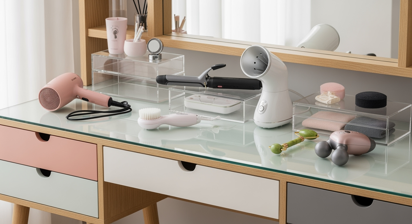 スキマ時間で美しく！美容家電をスッキリ収納する5つの新常識