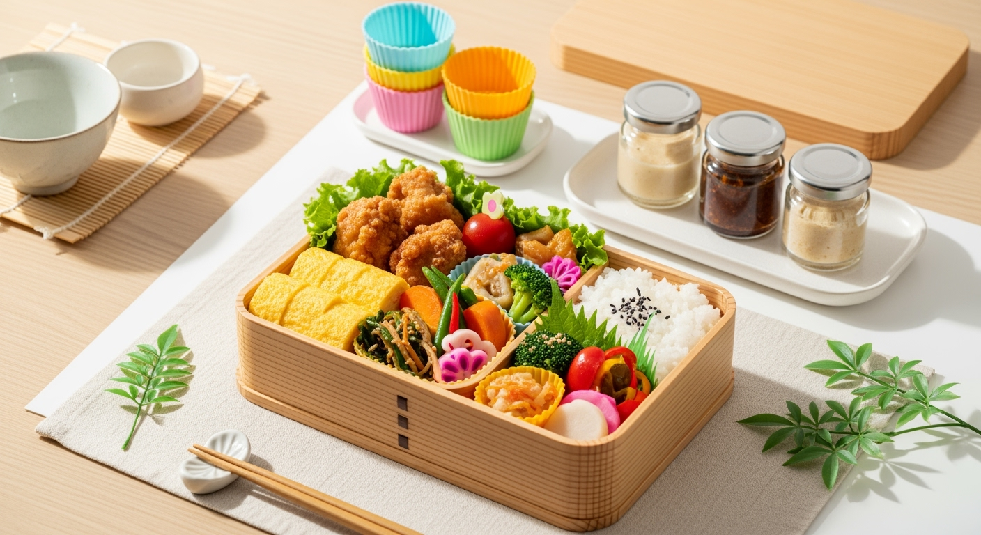 週末90分で平日30分のゆとり！お弁当作り置きおかずで朝時間を劇的に変える方法