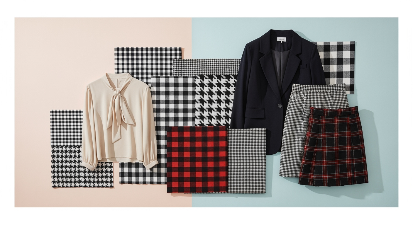 30代40代の「チェック柄が似合わない」を解決｜3つの法則で失敗ゼロの選び方