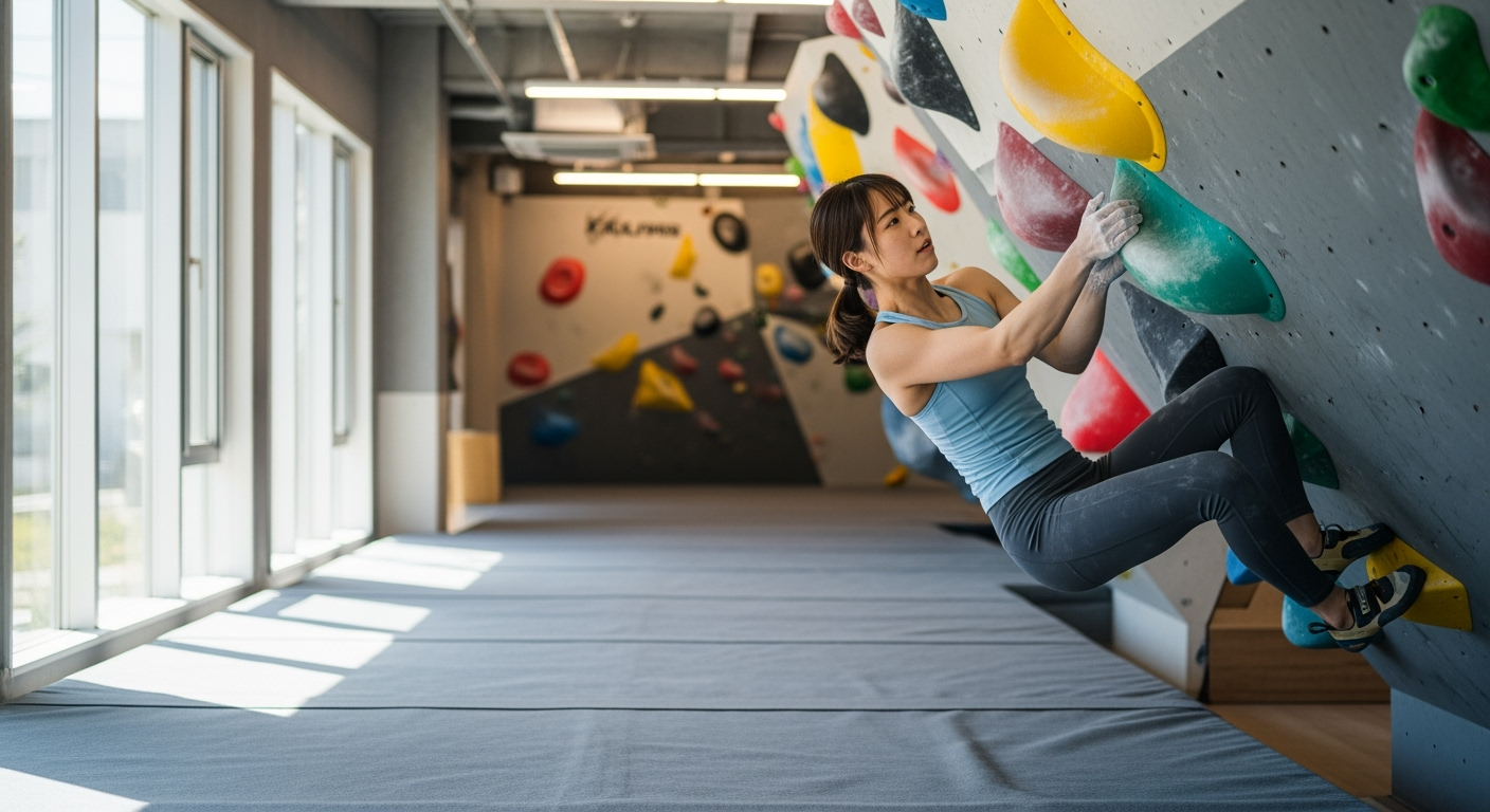 40代でもハマる人続出！1時間で全身スッキリ「ボルダリング」完全ガイド