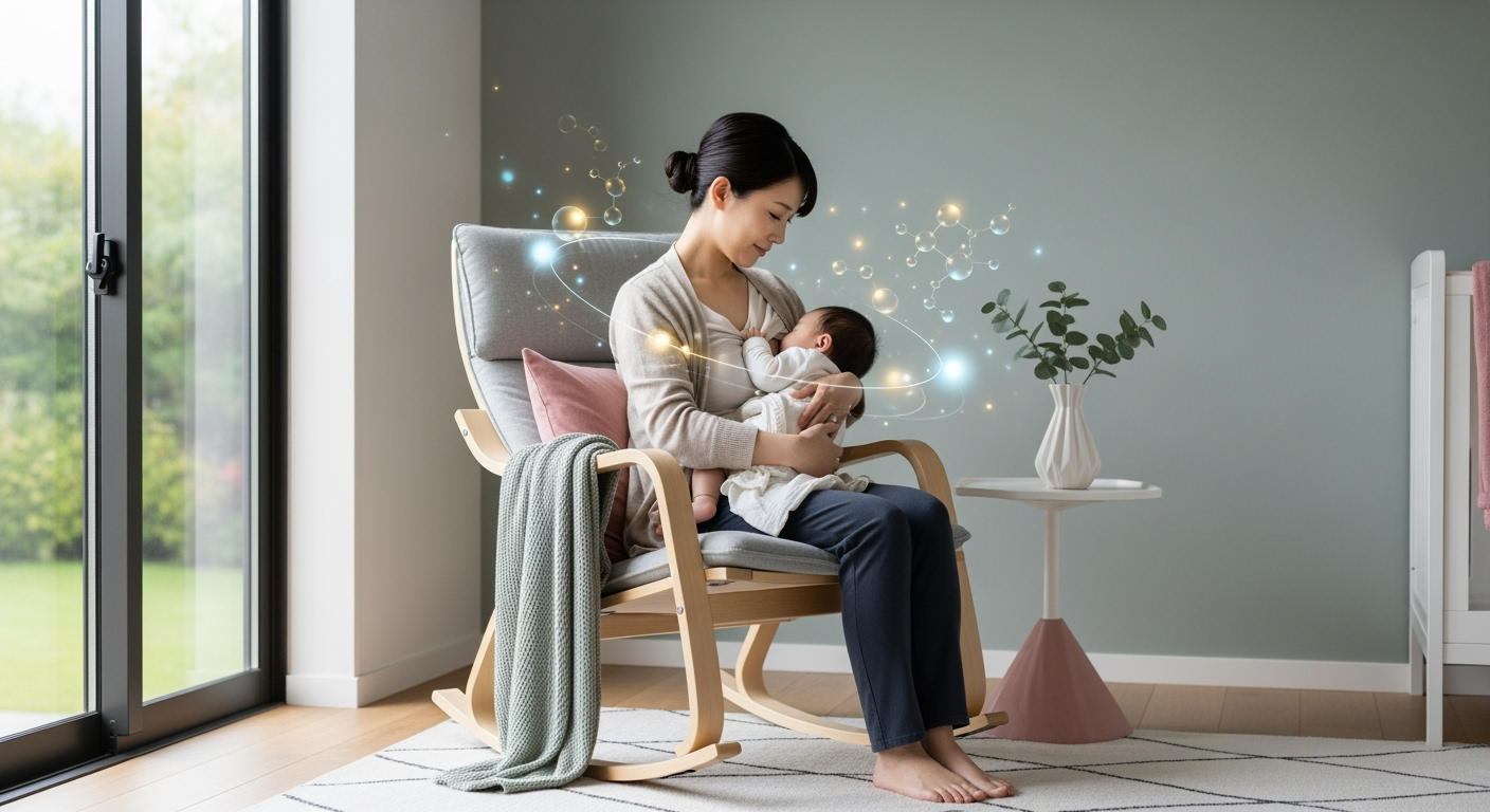 30代・40代ママが知らない授乳ホルモンの正体：プロラクチン・オキシトシンが体調に与える5つの変化