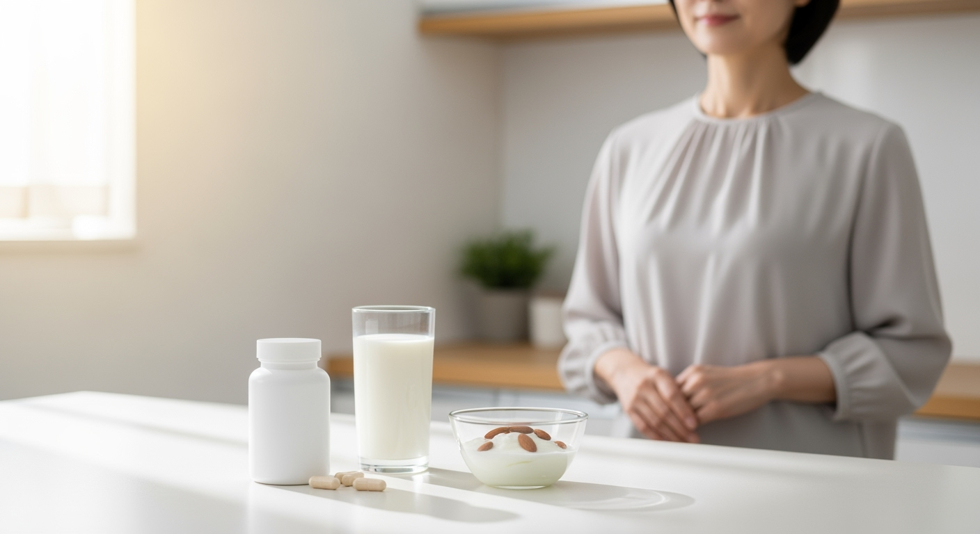 【毎日650mg足りてる？】カルシウム不足を防ぐ40代の賢い摂り方