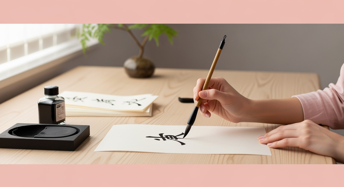 3つの道具だけで始められる！1日10分のカリグラフィーで心も文字も美しく整える30日プラン