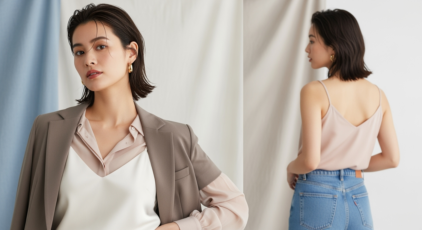 30代・40代が実践する「透けないキャミソール」の選び方7つのコツ