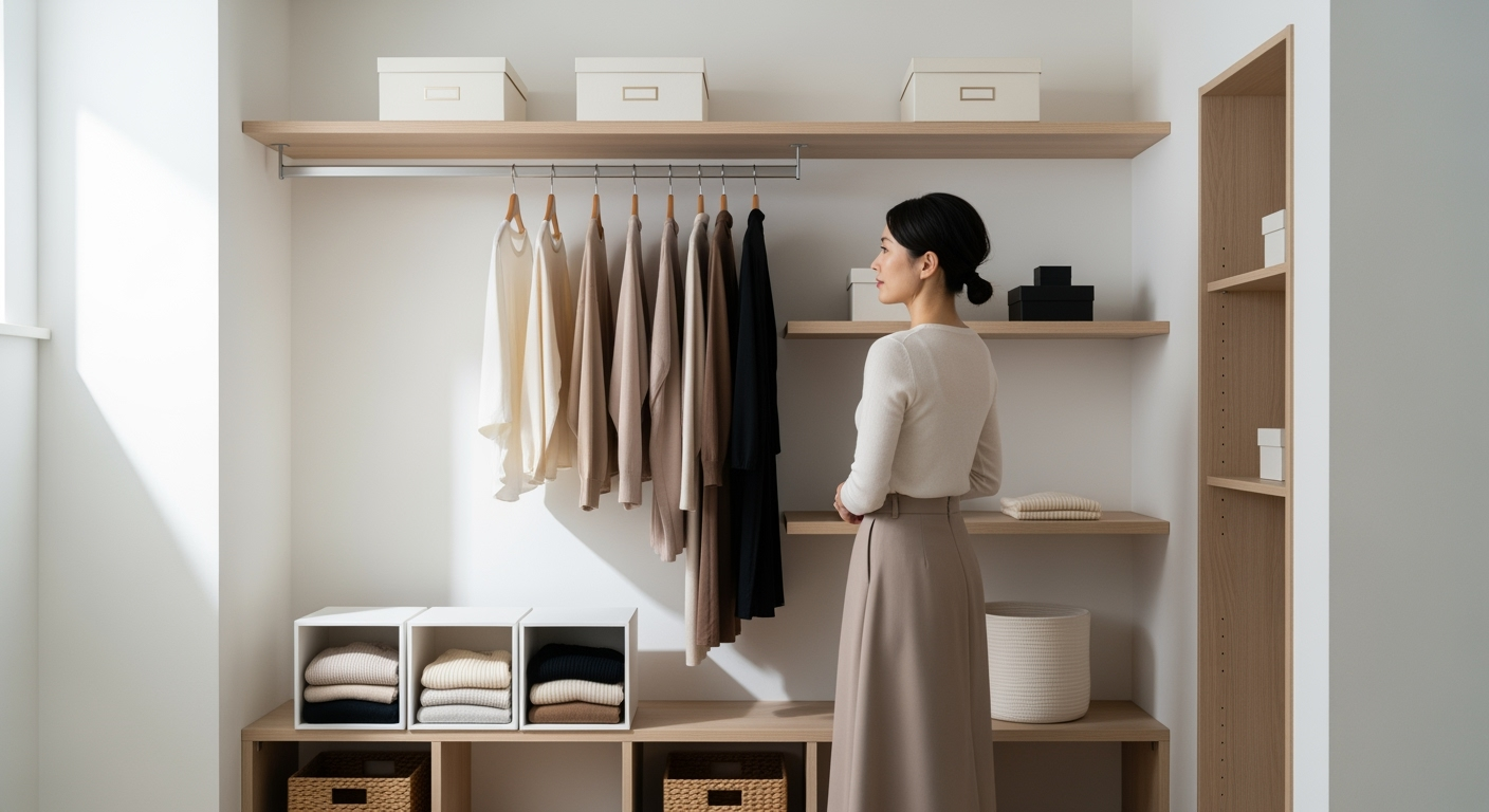 30代・40代の朝を秒速化！着回し30日メソッドで迷わないクローゼットの作り方