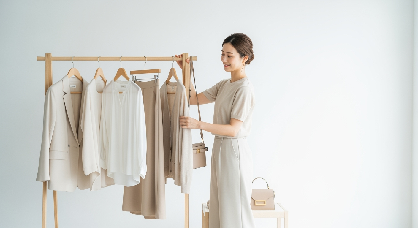 朝の服選びを「制服化」して年41時間を取り戻すゆらぎ世代のワードローブ術
