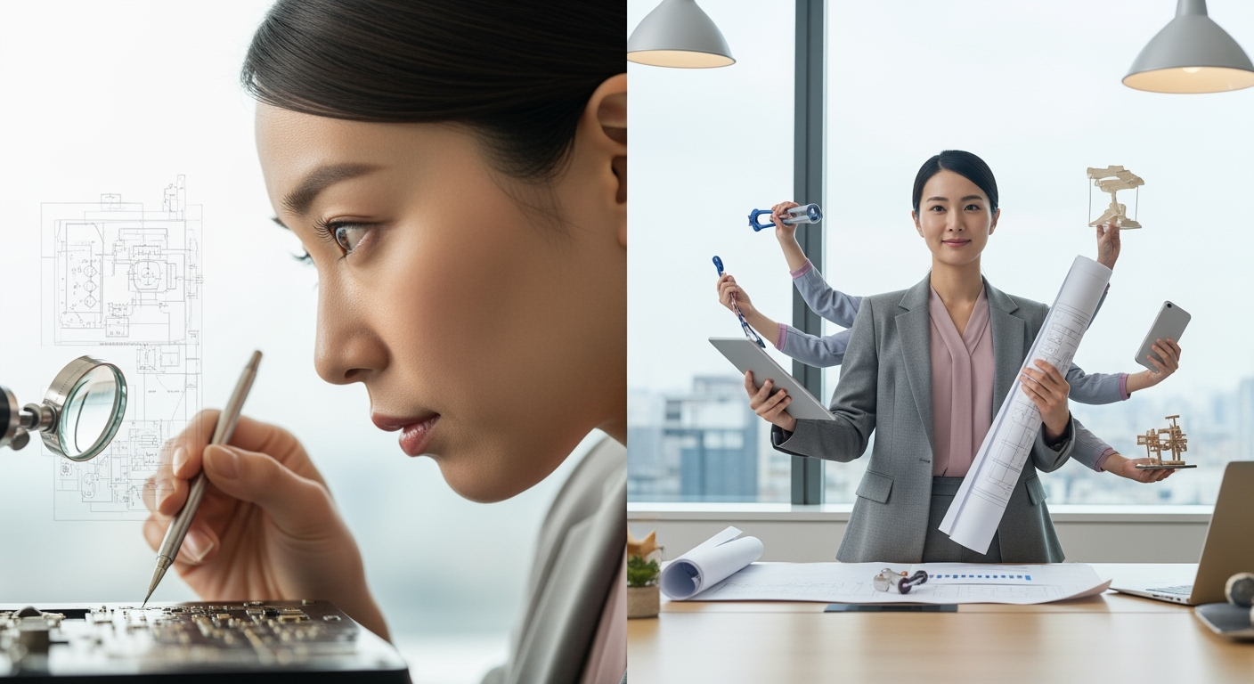 40代転職で迷わない「専門性vs汎用性」3つの見極め方