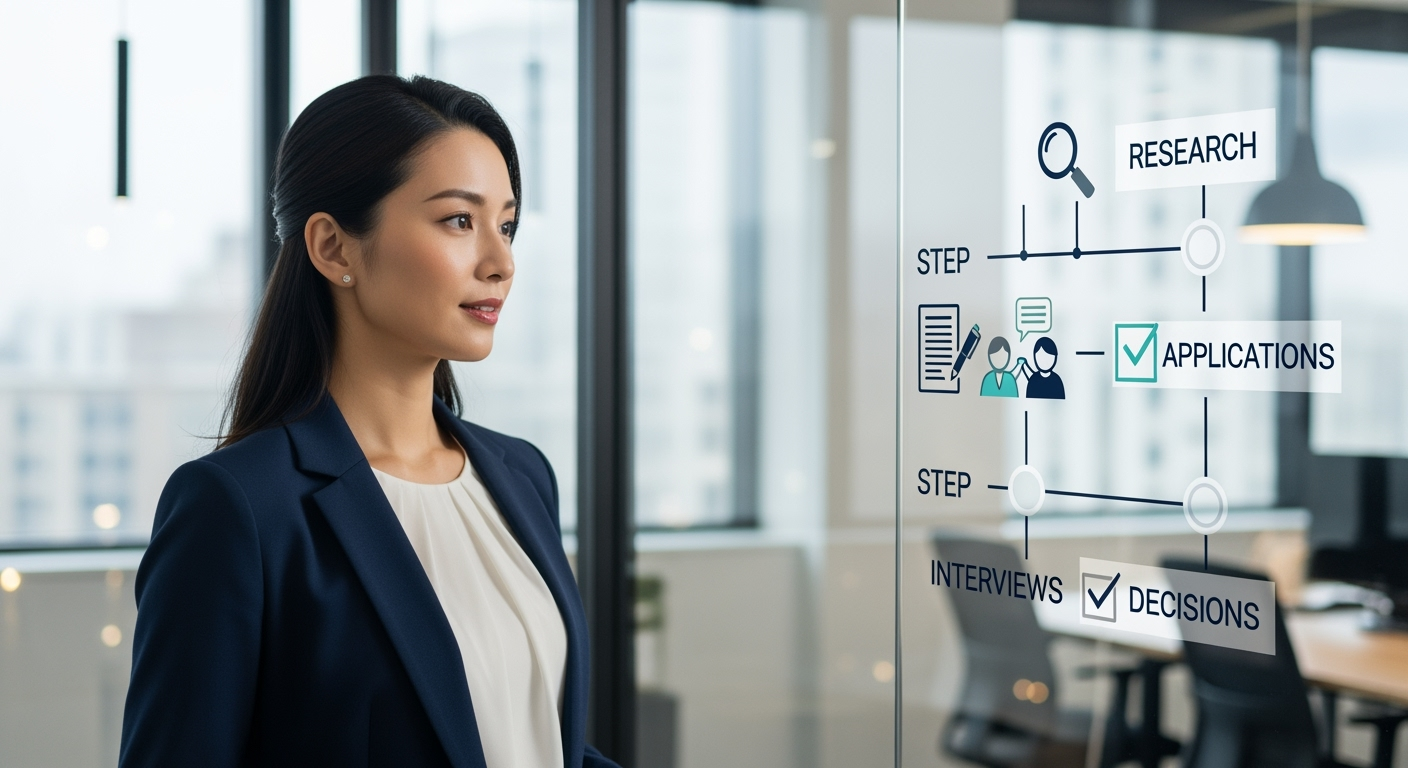 40代女性が3カ月で転職成功した時短ロードマップ！面接通過率を上げる週単位スケジュール術