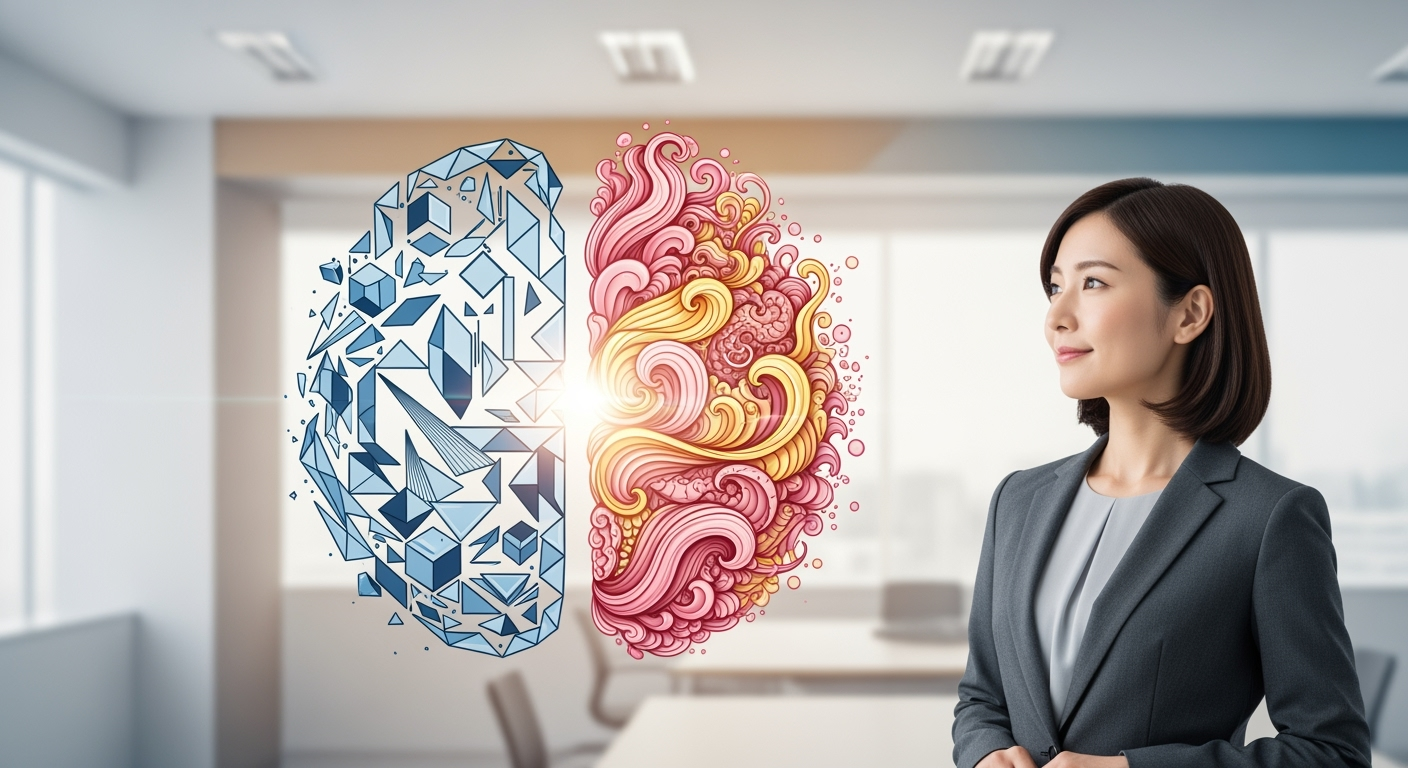 右脳・左脳は迷信だった！30代40代の転職を成功させる「発散×収束」思考術3選