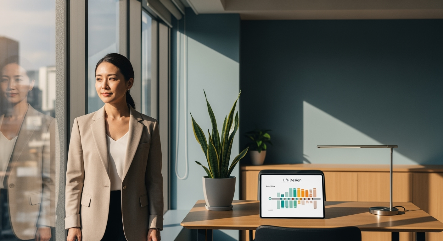 40代からでも遅くない！人生100年時代の「5つの視点」でキャリアを見直す方法