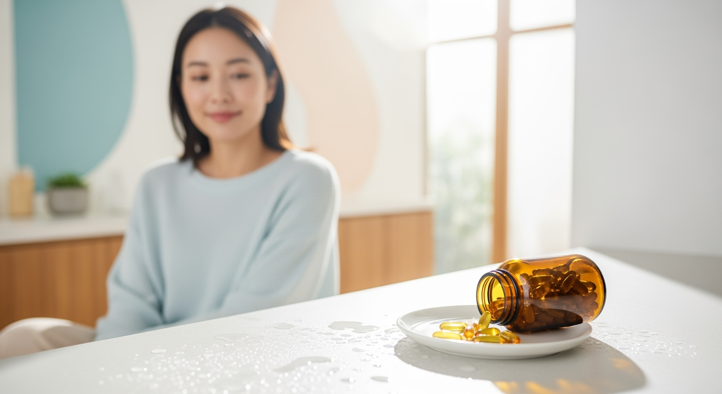 40代の乾燥肌に「飲む保湿」は期待できる？セラミドサプリの研究データと賢い選び方