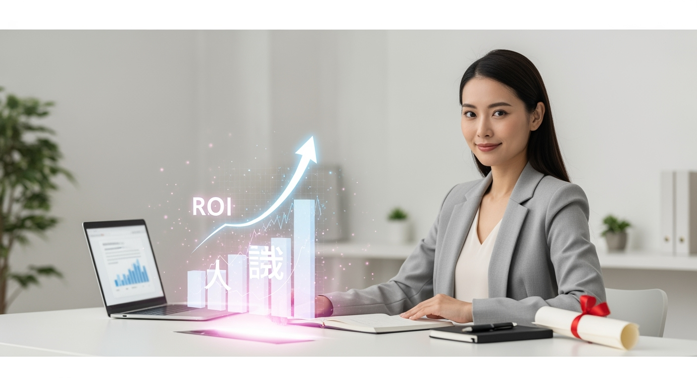 40代でも遅くない！資格取得で元を取る3つの計算式（時間とお金を無駄にしない選び方）