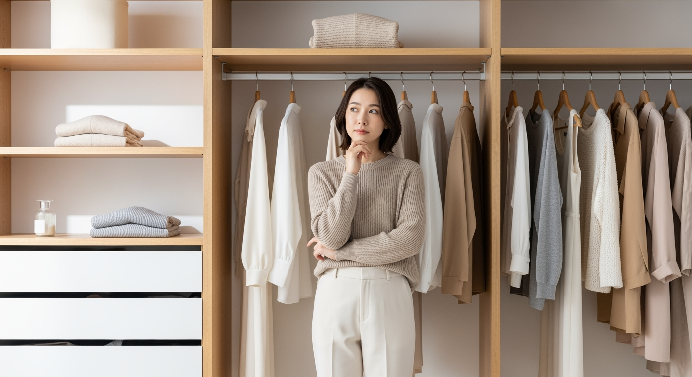 30代・40代必見！週末30分で完了するクローゼット見直し術【3つの合図で最適タイミングを判断】