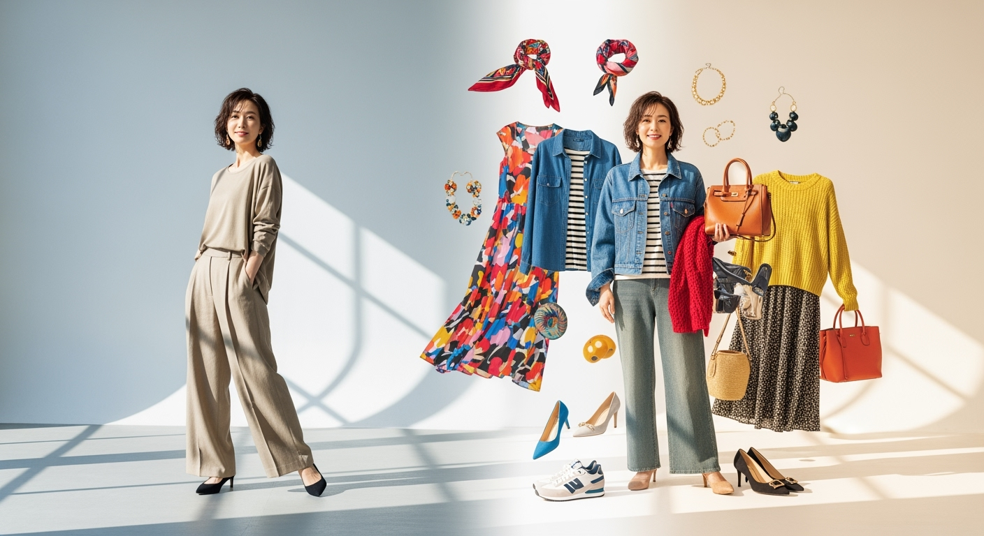 朝17分を時短！ワンパターンコーデから抜け出す3つの配分ルール