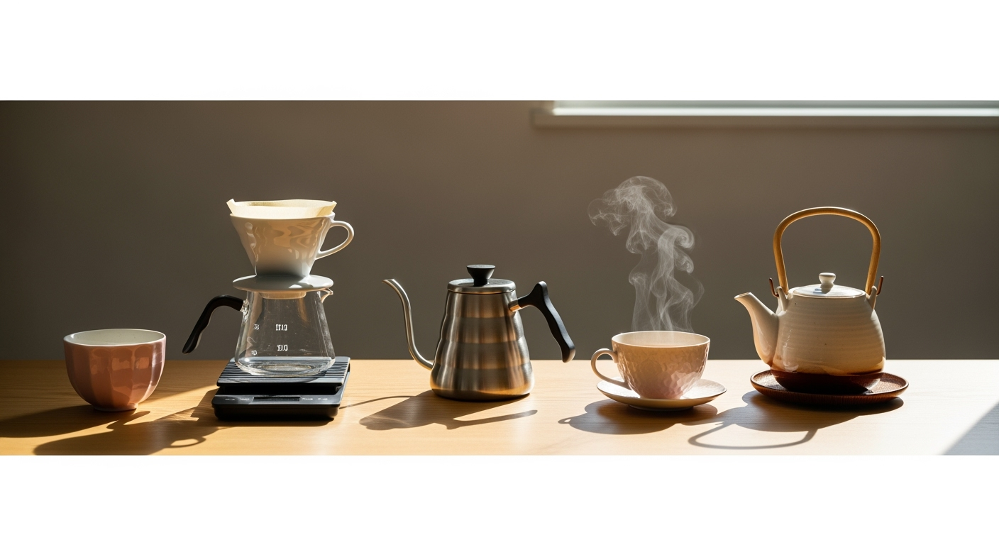 30代からの「コーヒーと紅茶が劇的に美味しくなる」温度と時間の黄金比率