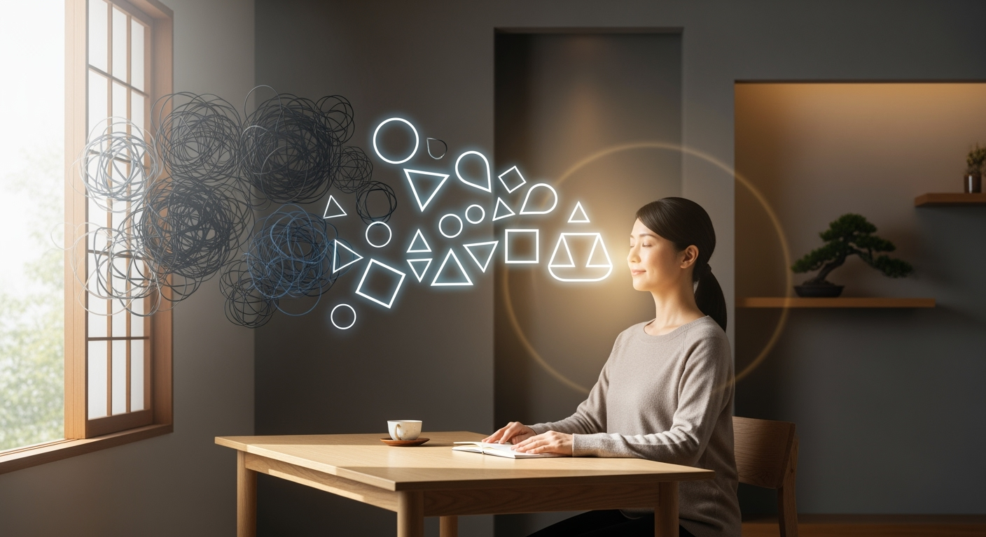 【3ステップ診断】あなたの「自動思考のクセ」がわかる！30代40代が今すぐできる認知の歪みチェック法