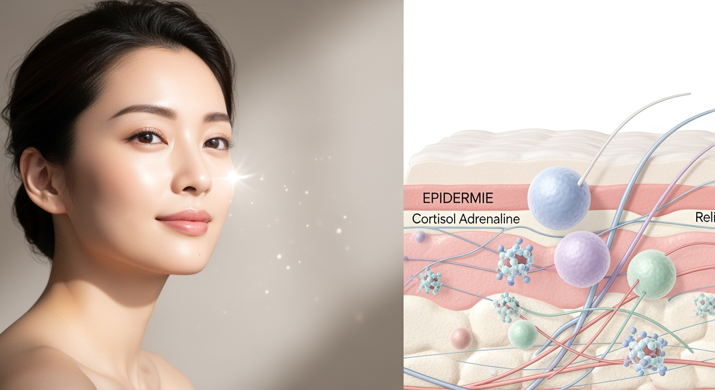 ストレスが肌荒れを招く科学的理由｜30代・40代が知っておきたいコルチゾールのメカニズム