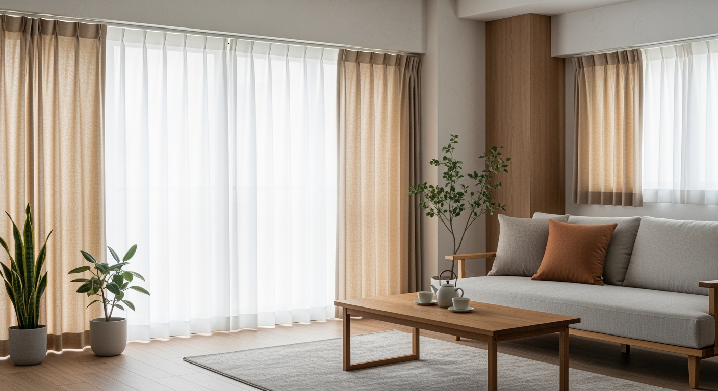 光熱費が変わる「カーテン選び」4つのチェックポイント