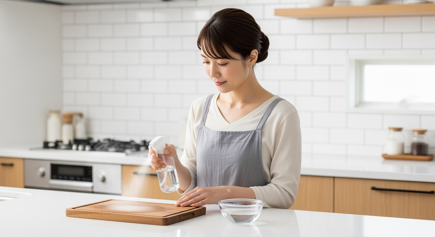 まな板の見えない菌を3ステップで撃退！30代・40代が知っておくべき素材別除菌術