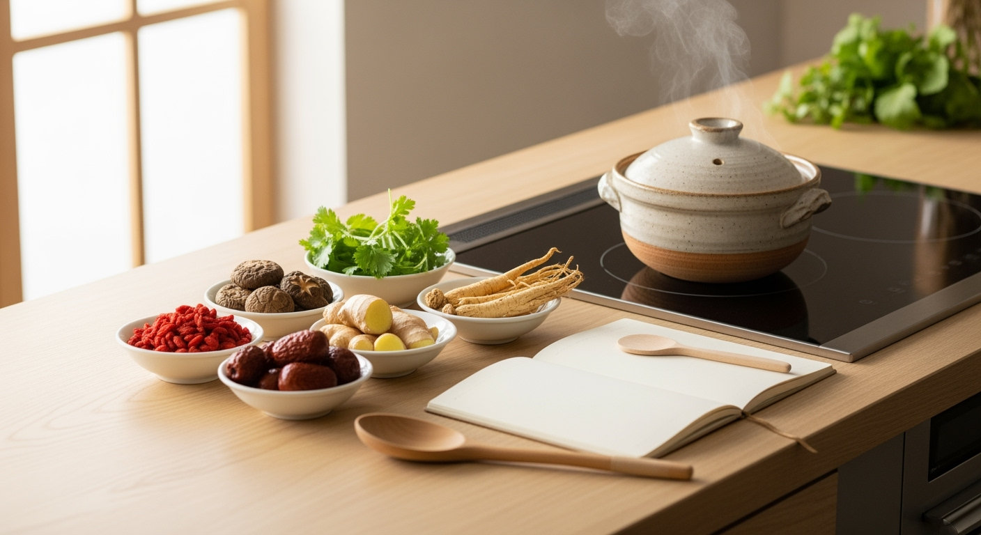 40代から始める薬膳生活：台所にある食材で体調を整える3つの判断軸