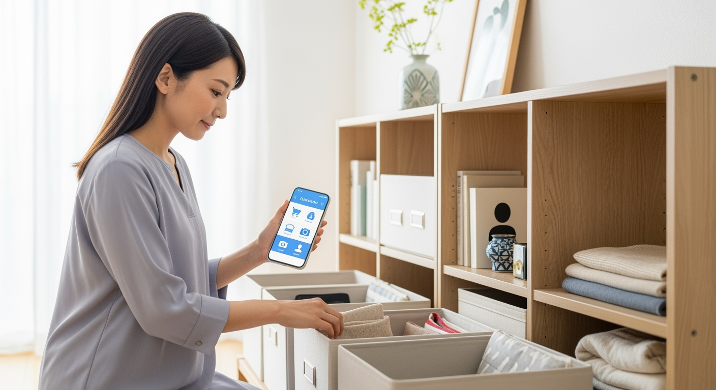 忙しい40代でもできる「フリマ断捨離」で収納が劇的にスッキリする4つの実践法