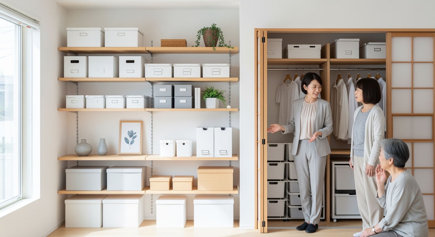 親との関係を壊さずに実家を片付ける3つの鉄則